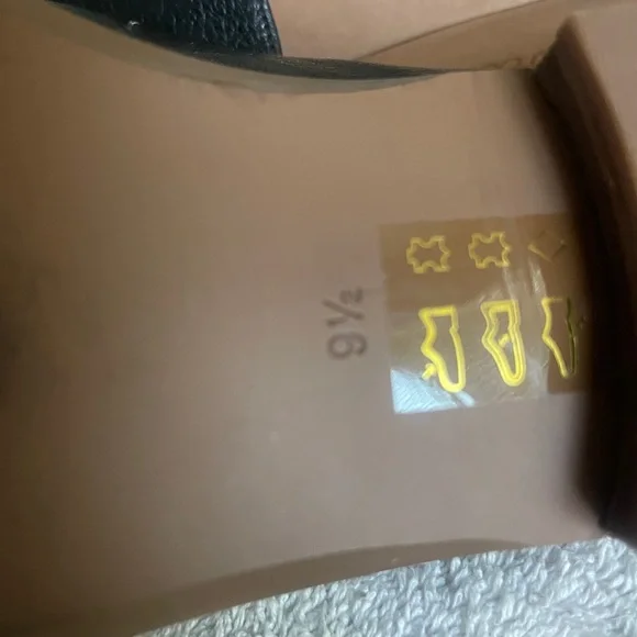 MADEWELL France’s loafers mule black leather slip on shoes women’s 9.5 - Picture 5 of 6